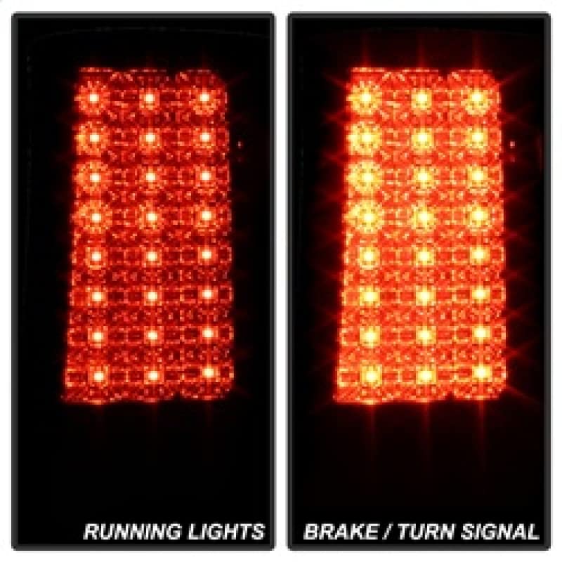 Spyder Auto 5070227 LED Tail Lights - Chrome/Smoke Lens - High Visibility & Style for Trucks, SUVs & Jeeps - Perfect for Night Driving & Custom Upgrades