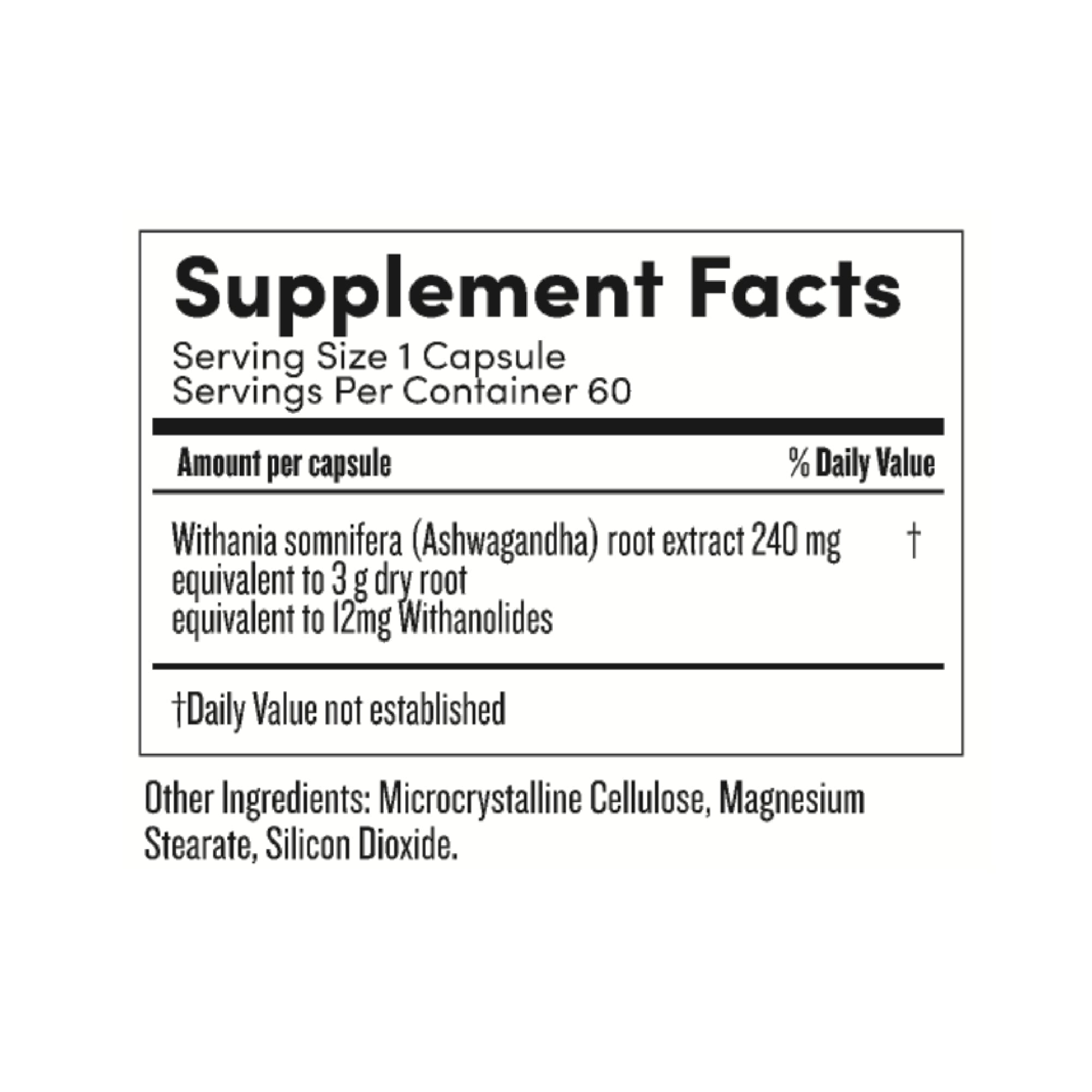Me Today Ashwagandha Supplement - Organic Stress Relief & Sleep Support - Vegan Capsules for Anxiety, Focus & Immune Boost - Perfect for Daily Wellness & Meditation Routine
