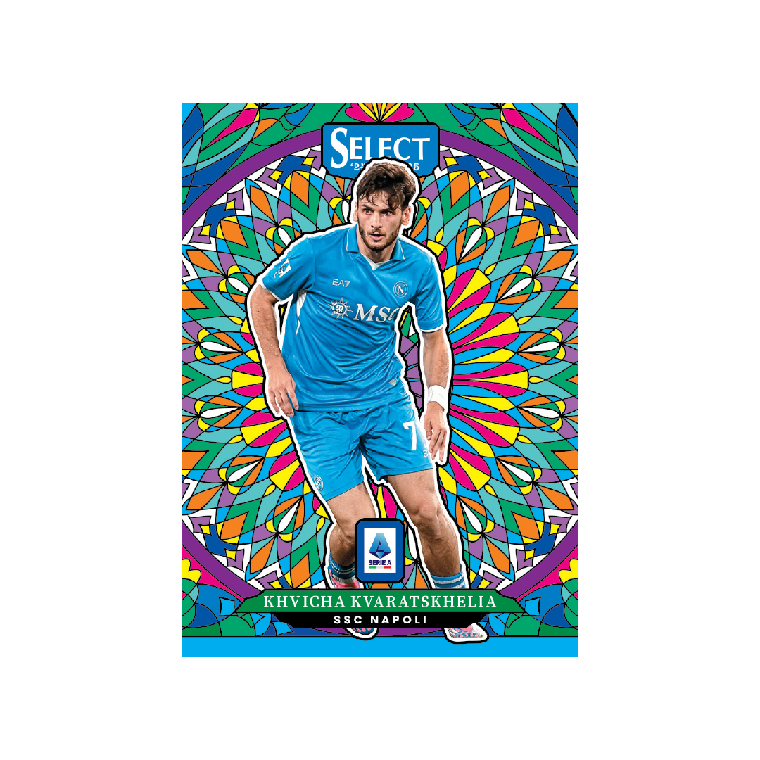 Panini Select Serie A 2024-25 Hobby Box - Authentic Soccer Trading Cards Collection for Collectors & Fans - Perfect for Trading, Gifting & Display