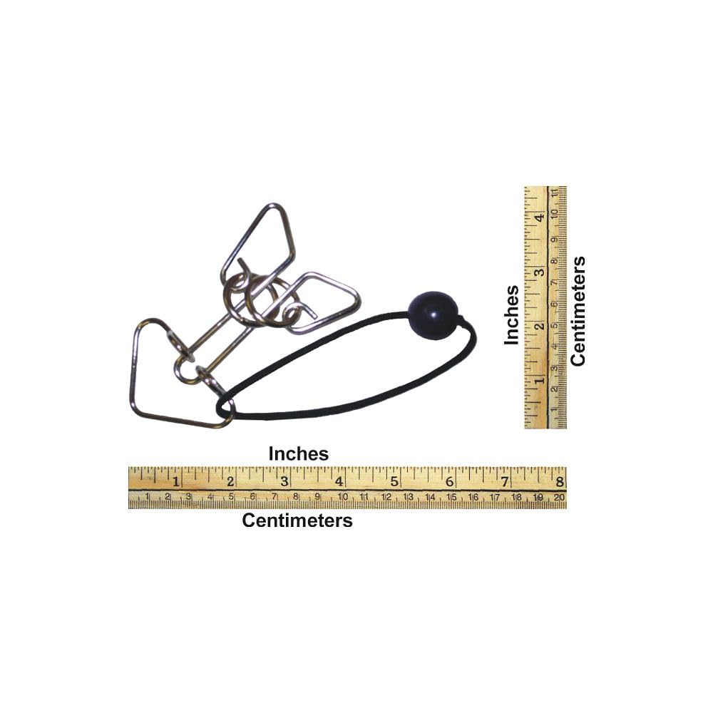 Challenge Your Mind with Puzzle Master Cupid's Dart Wire Puzzle - Level 9 Extreme Difficulty Brain Teaser - Perfect for Adults & Puzzle Enthusiasts - Great for Gifts, Parties & Mental Stimulation