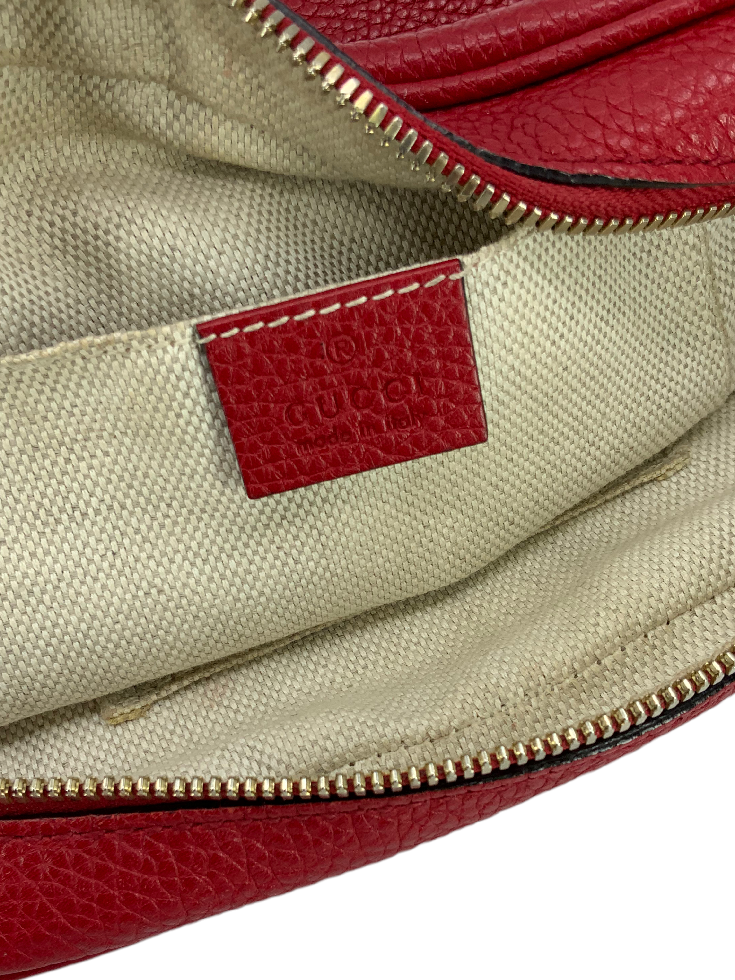 Gucci Soho Disco Leather Crossbody Bag for Women - Luxury Designer Handbag for Everyday Use, Work, and Night Out