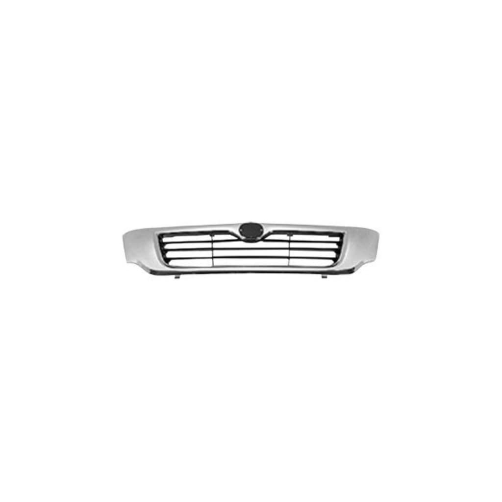 1999-2000 Mazda B2500/B3000/B4000 Chrome Front Grille Replacement - 1F0150710 & MA1200154 | Perfect for Truck Restoration & Off-Road Upgrades