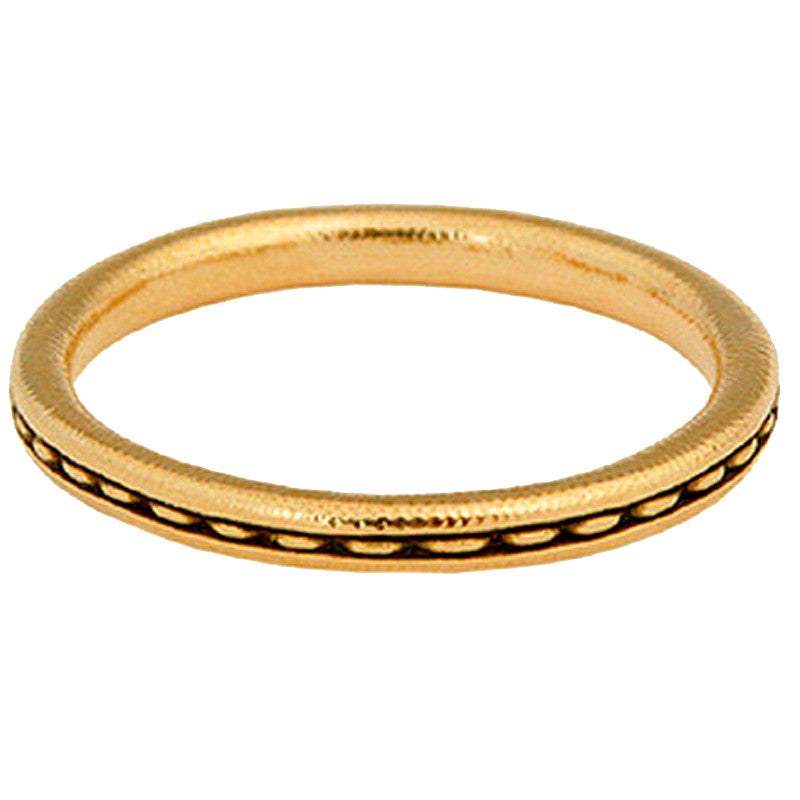 Alex Sepkus Single Dash Large Band Ring Size 60A - Elegant Statement Jewelry for Women, Perfect for Weddings, Parties & Special Occasions
