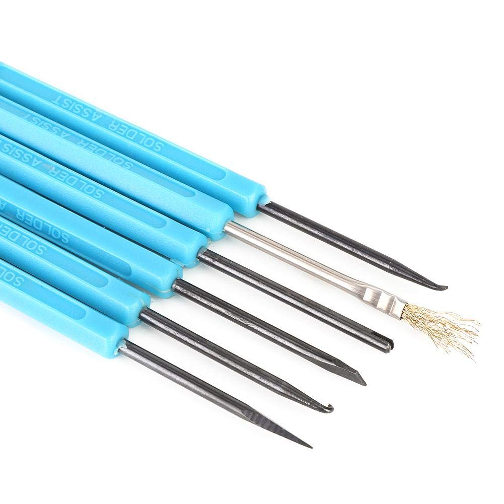 6Pcs Soldering Pick Set - Precision Soldering Aid Tools for Electronics Repair, Circuit Board & Component Maintenance | Ideal for DIY Projects, Phone Repairs & PCB Work