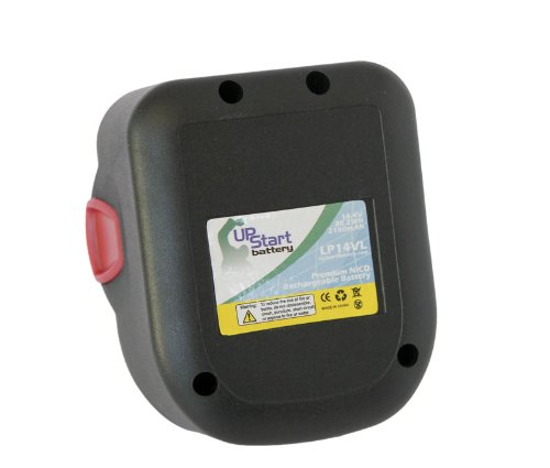 2-Pack Replacement Battery Compatible with Lincoln Lubrication 1401 - 14.4V 2100mAh NiCd Battery for Lincoln Grease Guns - Perfect for Automotive, Industrial & Construction Equipment Maintenance
