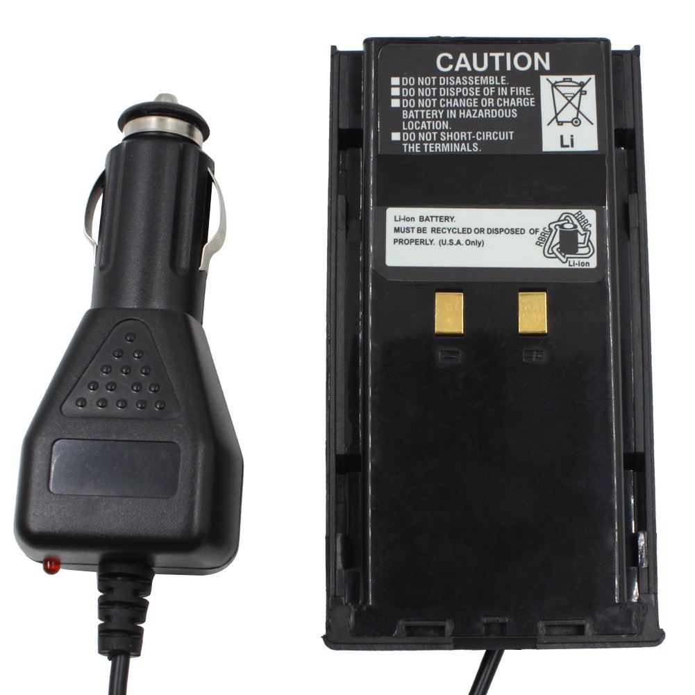 Kenwood KNB17 Battery Eliminator Car Charger for Two-Way Radios TK280 TK380 TK480 TK481 TK290 TK385 - Stay Connected On The Road for Truckers, Security & Outdoor Adventures