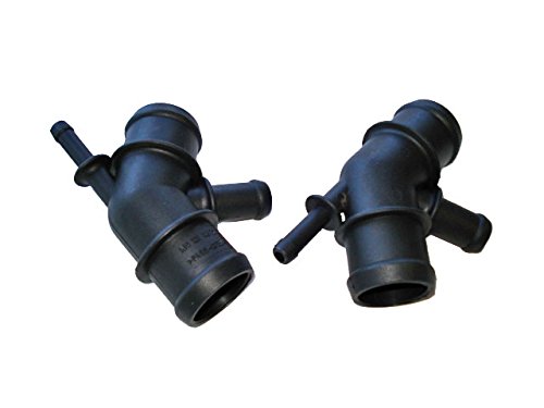 MTC 4308 / 1J0-121-087C Water Distribution 'T' Pipe - Compatible with Audi & Volkswagen Models - Replacement Cooling System Part for Engine Repair & Maintenance