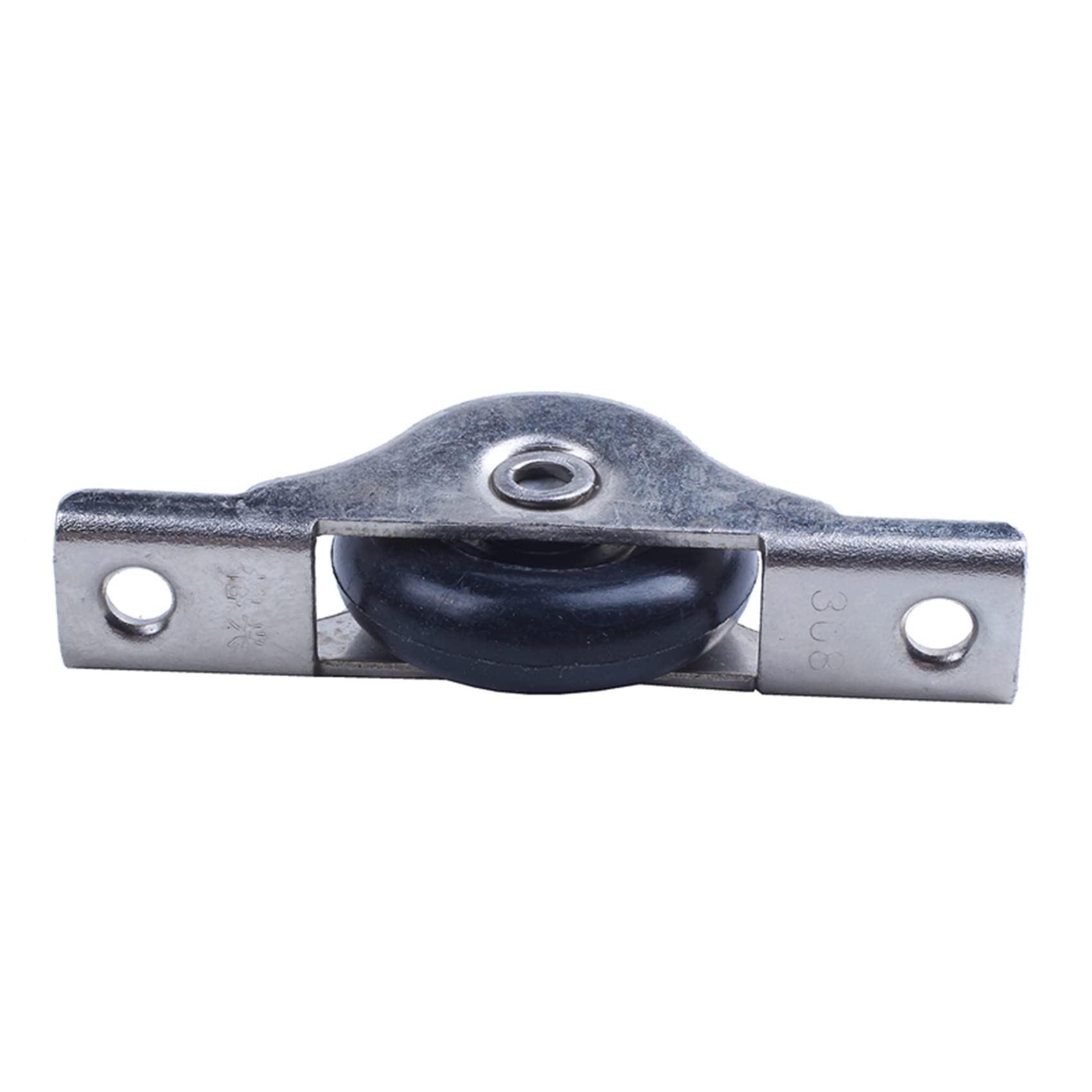 Ferleiss Single Axle Nylon Sliding Door Pulley Wheels - Heavy Duty Replacement Rollers for Smooth Sliding Glass & Patio Doors (Set of 4) | Perfect for Home, Office & Commercial Use
