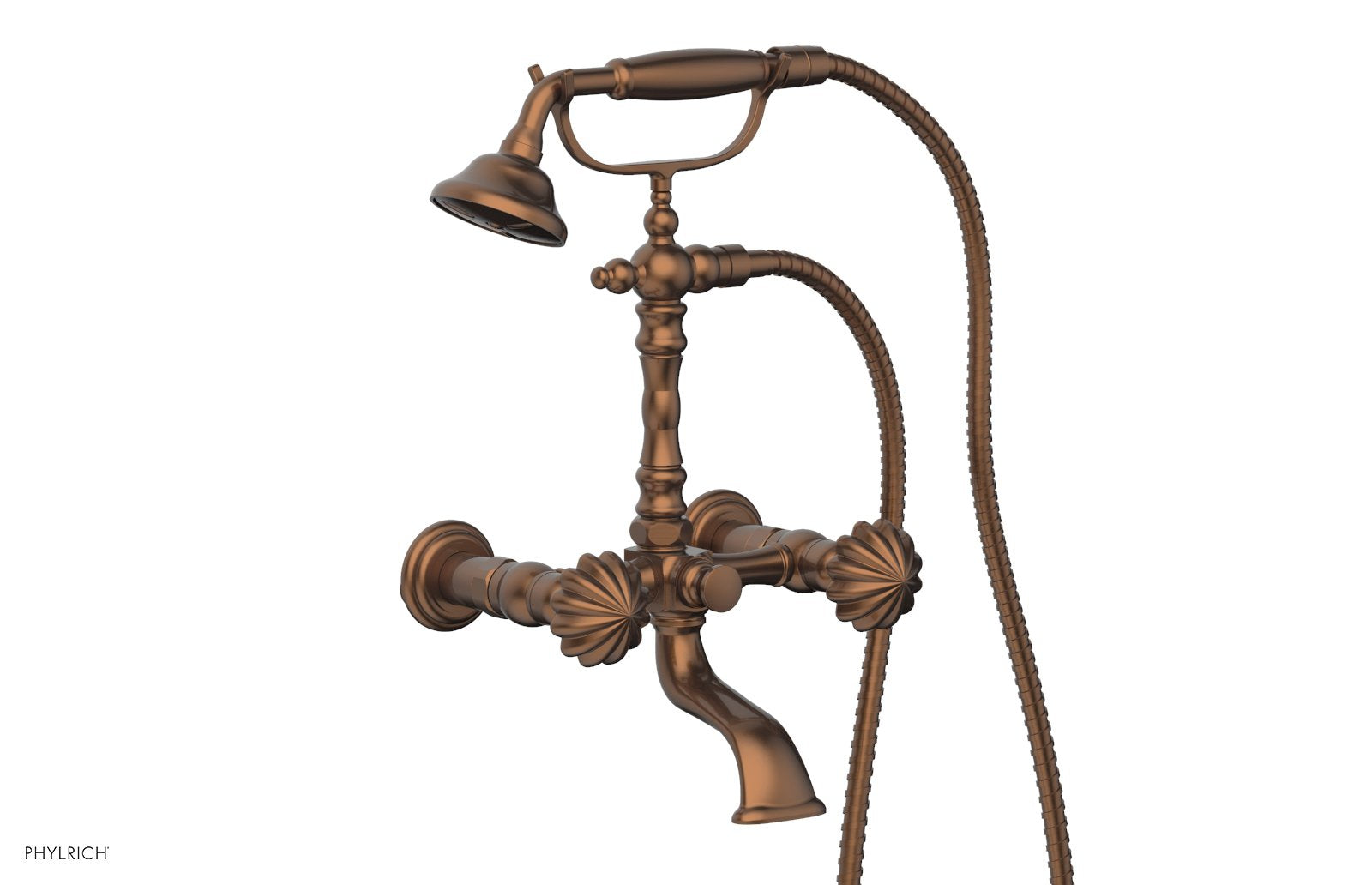 GEORGIAN & BARCELONA Exposed Tub and Hand Shower Combo with Round Handle K2393 19 - Perfect for Modern Bathroom Renovation and Spa-Like Shower Experience