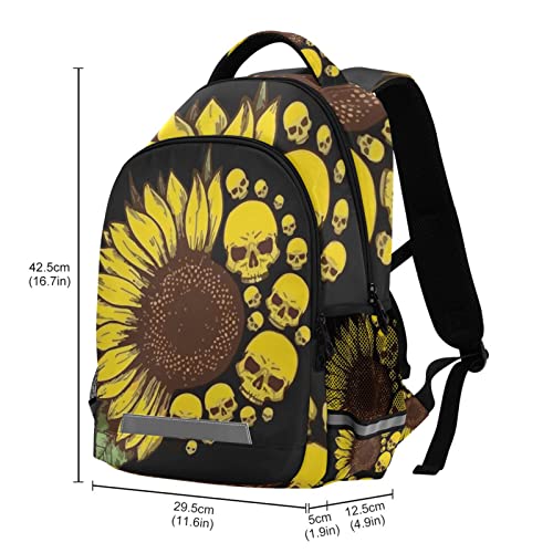 Sunflower Skull