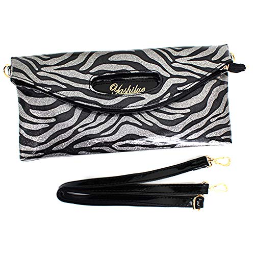 ZLMBAGUS Women's Patent Leather Evening Handbag - Elegant Clutch Purse for Prom, Wedding & Special Occasions - Shoulder & Crossbody Bag - Perfect for Parties, Date Nights & Formal Events
