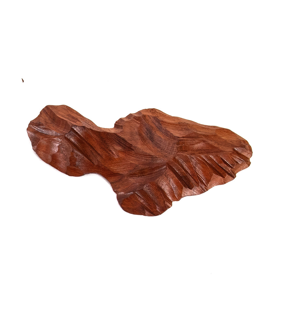 Hawaiian Koa Wood Island Chain Necklace by Greg Eaves - Handcrafted Hawaiian Jewelry for Men & Women - Perfect for Beach Weddings, Luaus & Island Vacations
