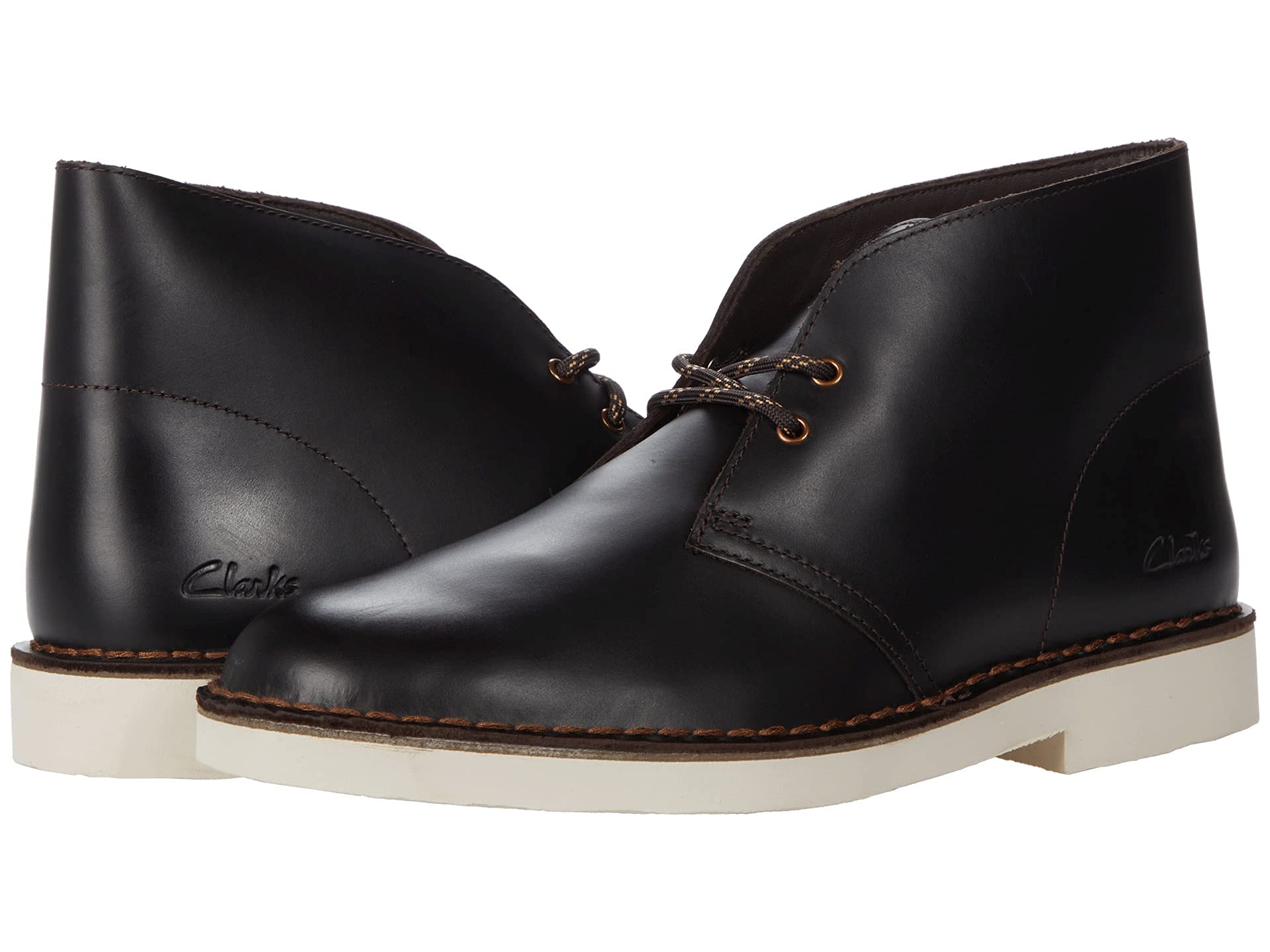 Clarks Men's Desert Chukka Boot - Premium Leather Ankle Boots for Men | Comfortable & Stylish Casual Shoes for Work, Travel & Everyday Wear