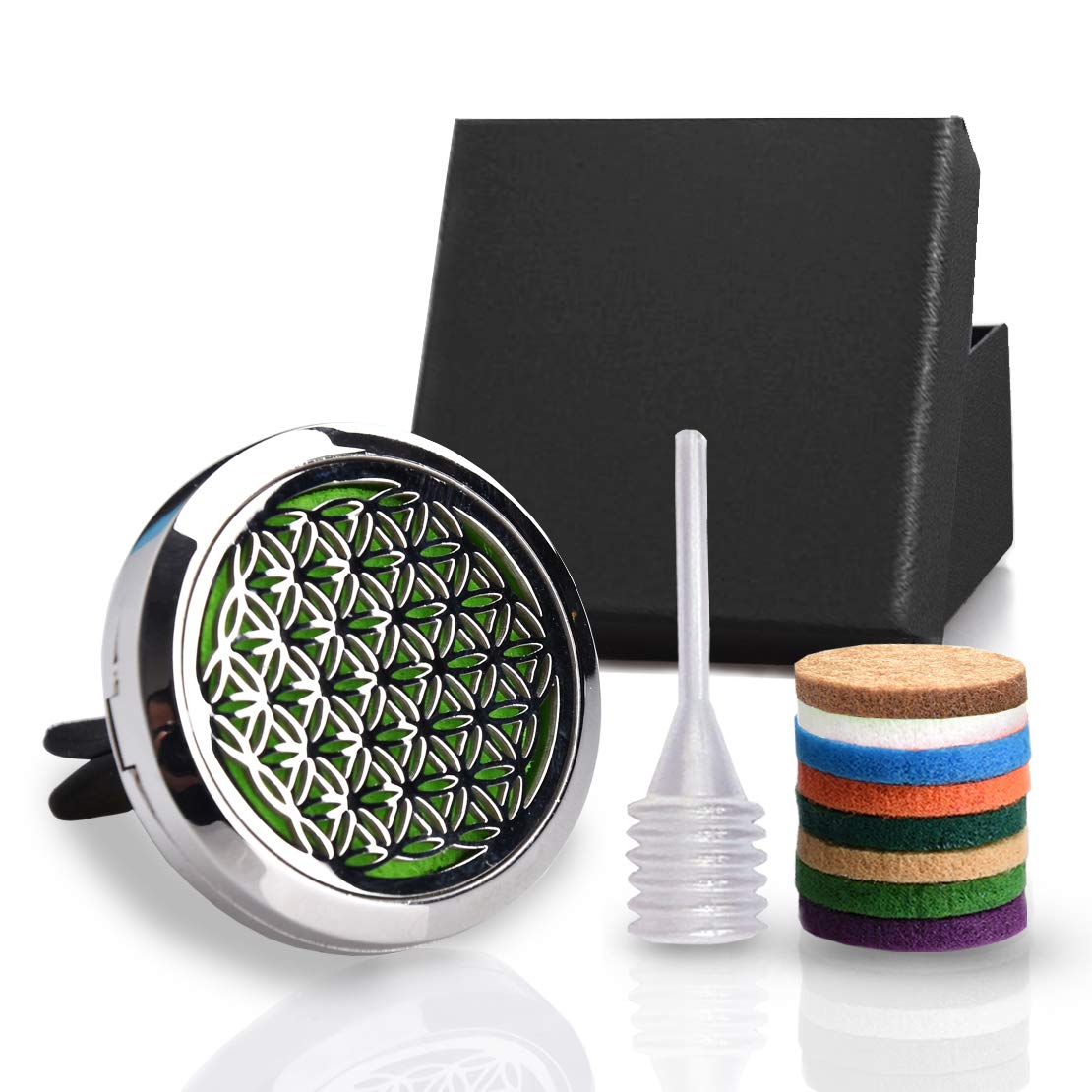 Flower of Life Car Essential Oil Diffuser - 1.2