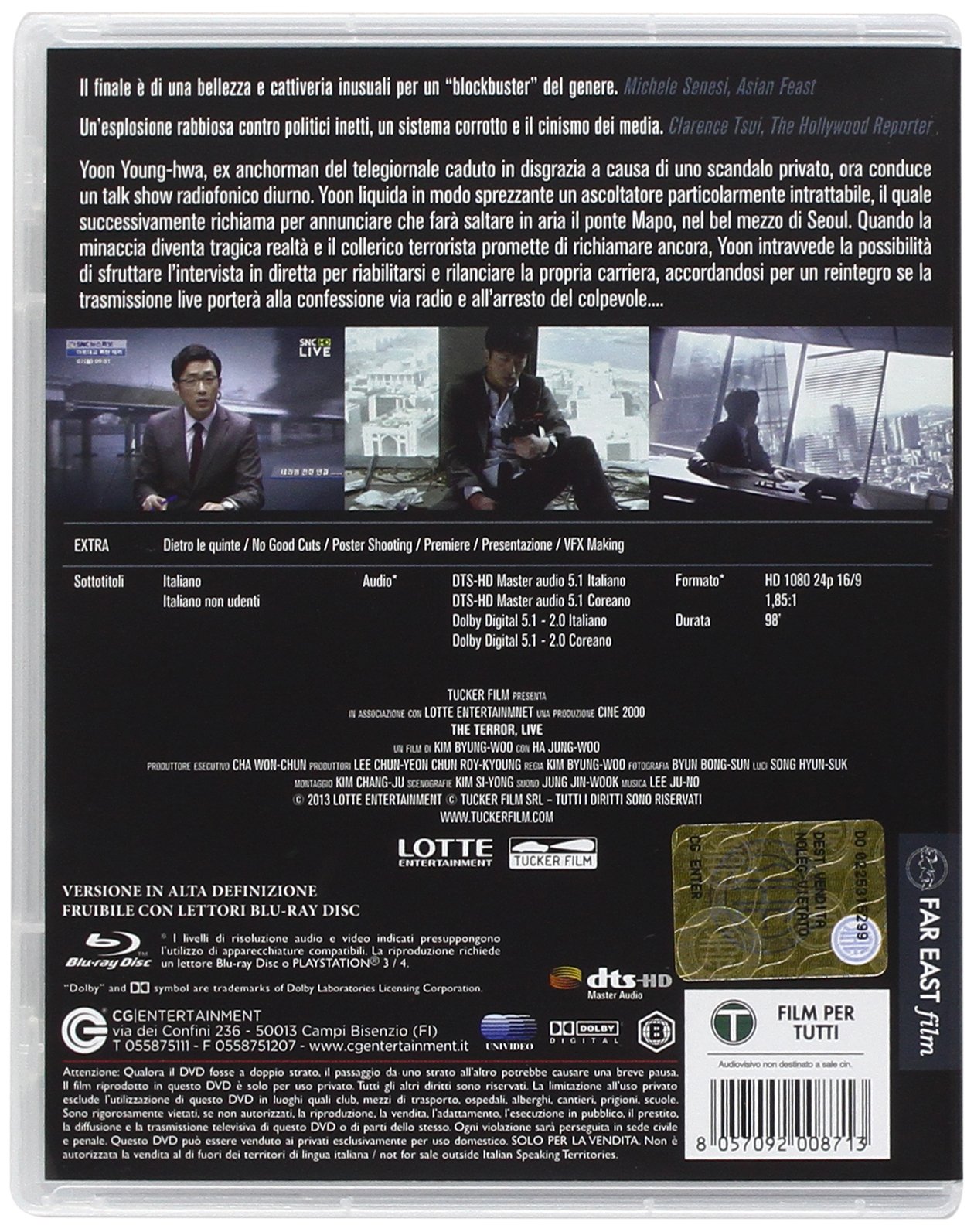 The Terror Live Blu-ray (English Import) - Thrilling Horror Movie for Home Theater & Movie Night