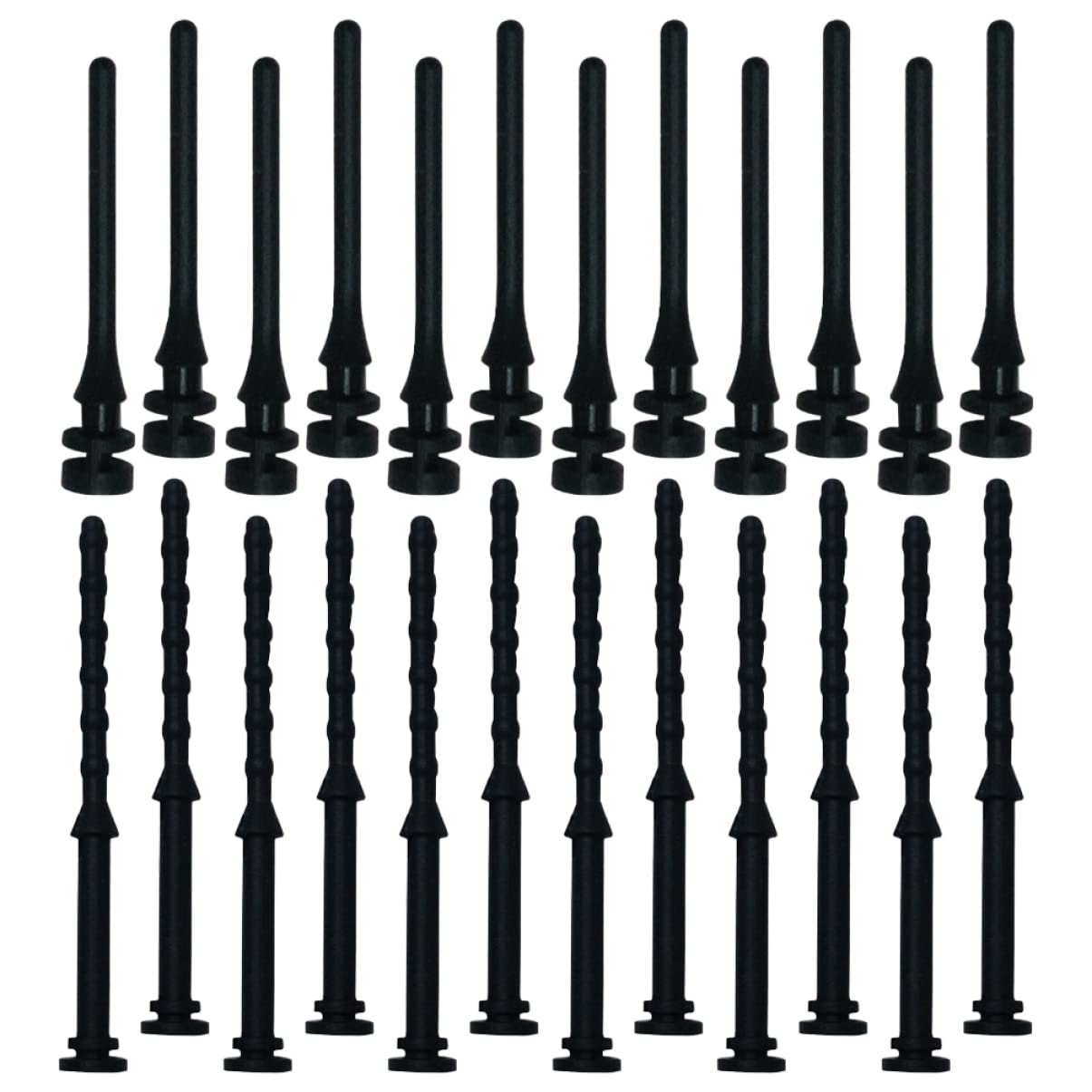 Yardenfun 48 Pcs Anti-Vibration Rubber Fan Screws for Noctua & PC Cooling Fans - Shock-Absorbing Silicone Nails for Quiet Computer Case & CPU Cooler Installation (Perfect for Gaming Rigs & Silent Workstations)