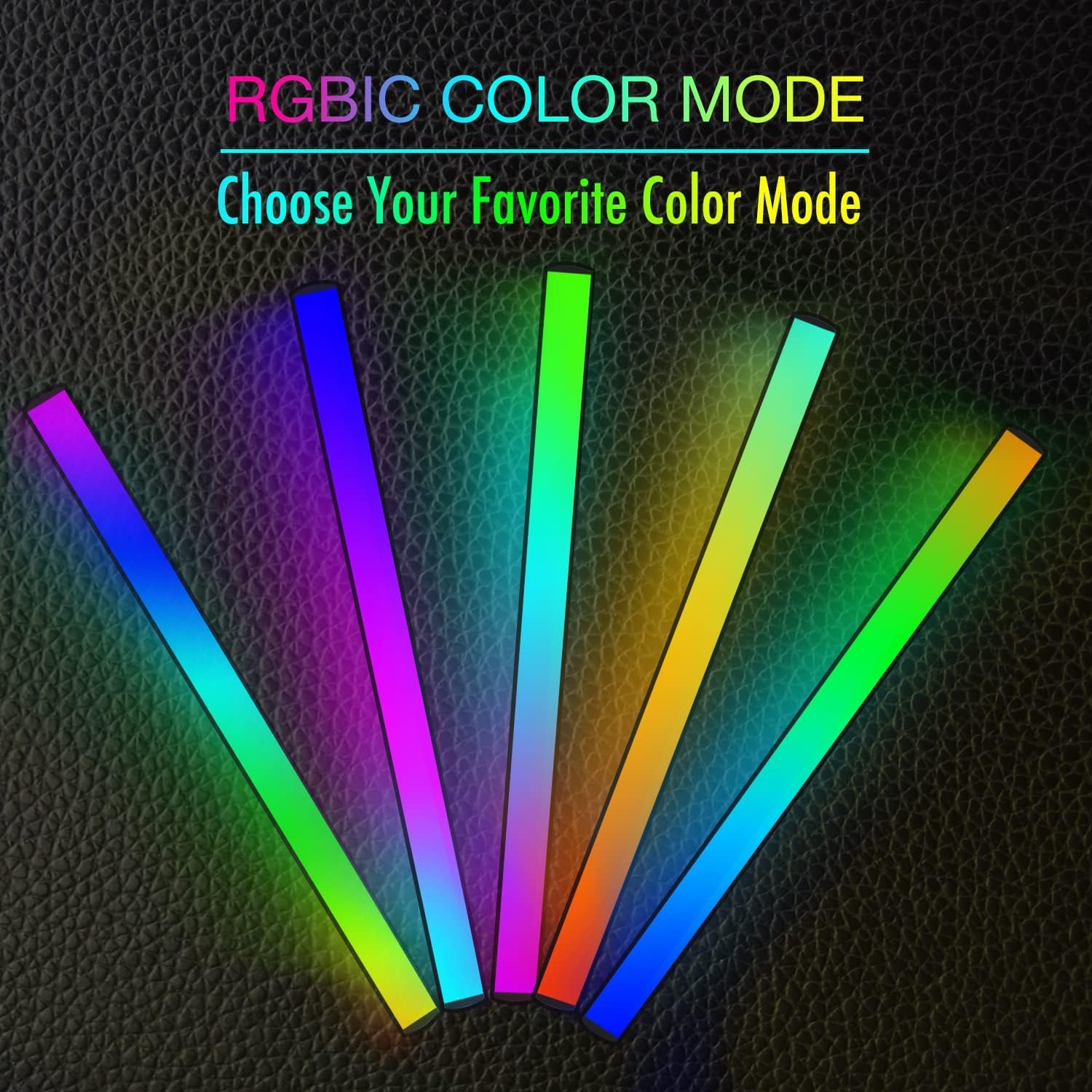 RGB Gaming Light Bar with Music Sync - 2-in-1 USB LED Desk Lamp for PC Monitor & TV, Remote & App Control, Dynamic Rainbow Effects - Perfect for Gaming Setup, Home Office & Room Decoration