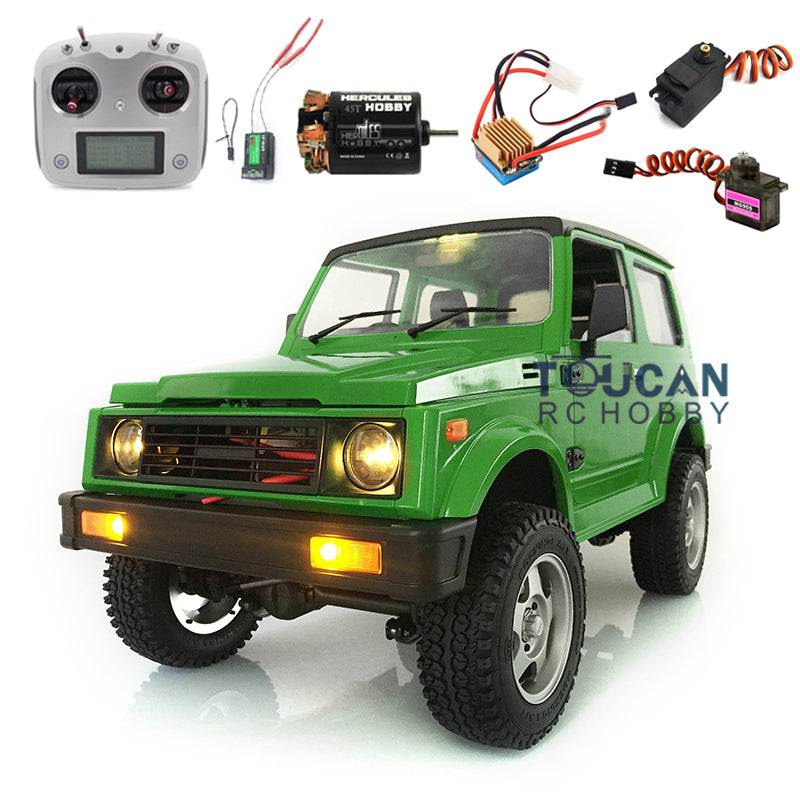 1/6 Scale Capo SIXER1 RC Crawler - Metal Chassis, Plastic Cabin, ESC, Servo & LED Light System for Off-Road Adventure | Radio Controlled Rock Crawler for Outdoor Hobbyists & Trail Enthusiasts