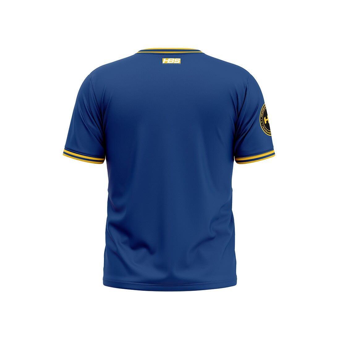 HB Sports Exclusive HB City Connect Short Sleeve Baseball Jersey - Trident Design | Comfortable & Breathable for Baseball Games, Training & Fan Apparel