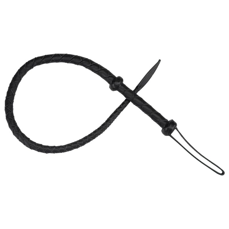Leather Bondage Whip for Spanking & Sensual Play - BDSM Sex Toy for Couples, Roleplay & Teasing - Perfect for Bedroom Fun & Erotic Exploration