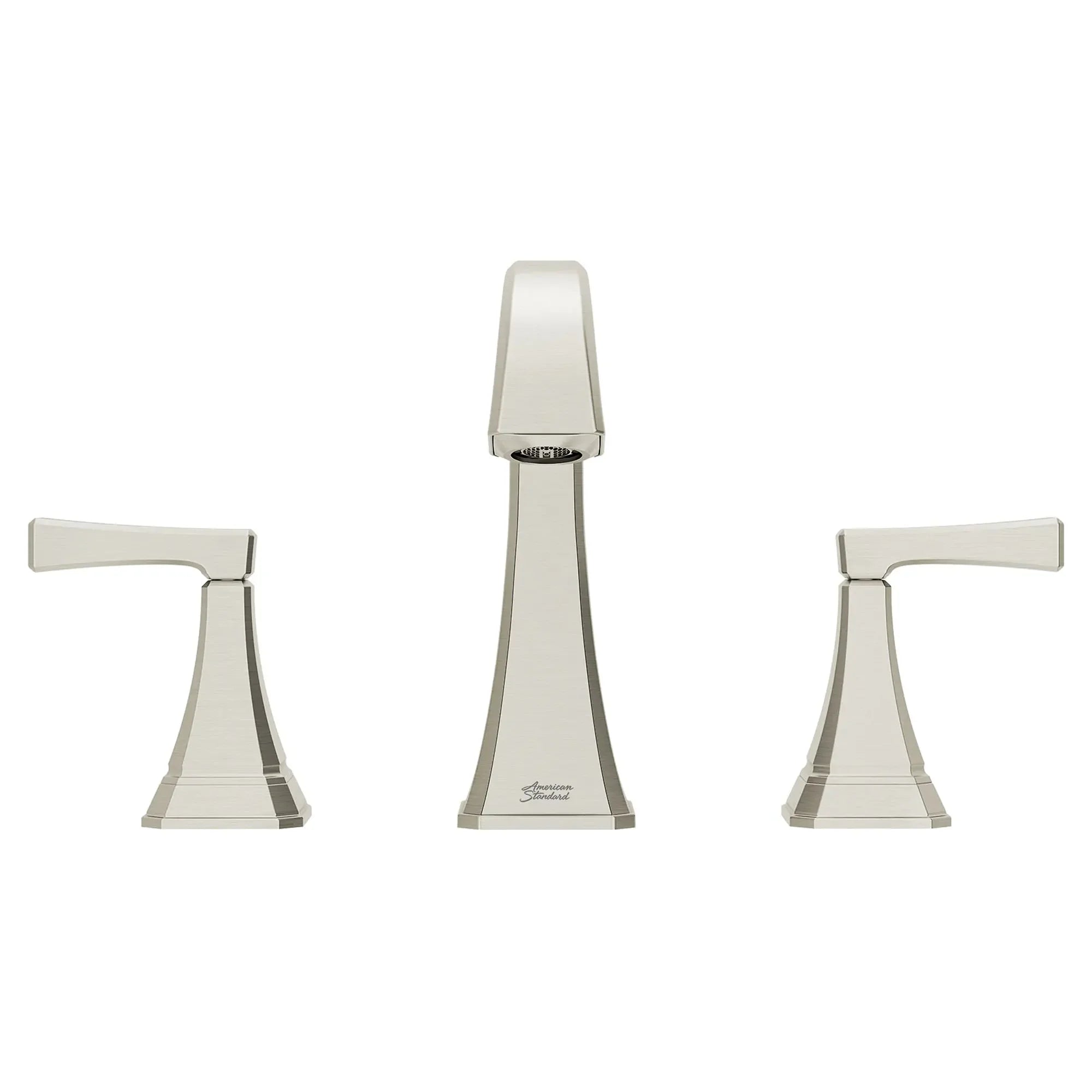 8 Inch Widespread 2 Handle Bathroom Faucet - 1.2 GPM/4.5 LPM Water Flow with Lever Handles - Perfect for Modern Bathroom Vanities & Powder Rooms