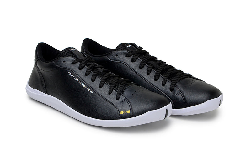 EOS Black Sneakers for Men & Women - Comfortable Running Shoes for Gym, Walking & Casual Wear | Feet of Tomorrow