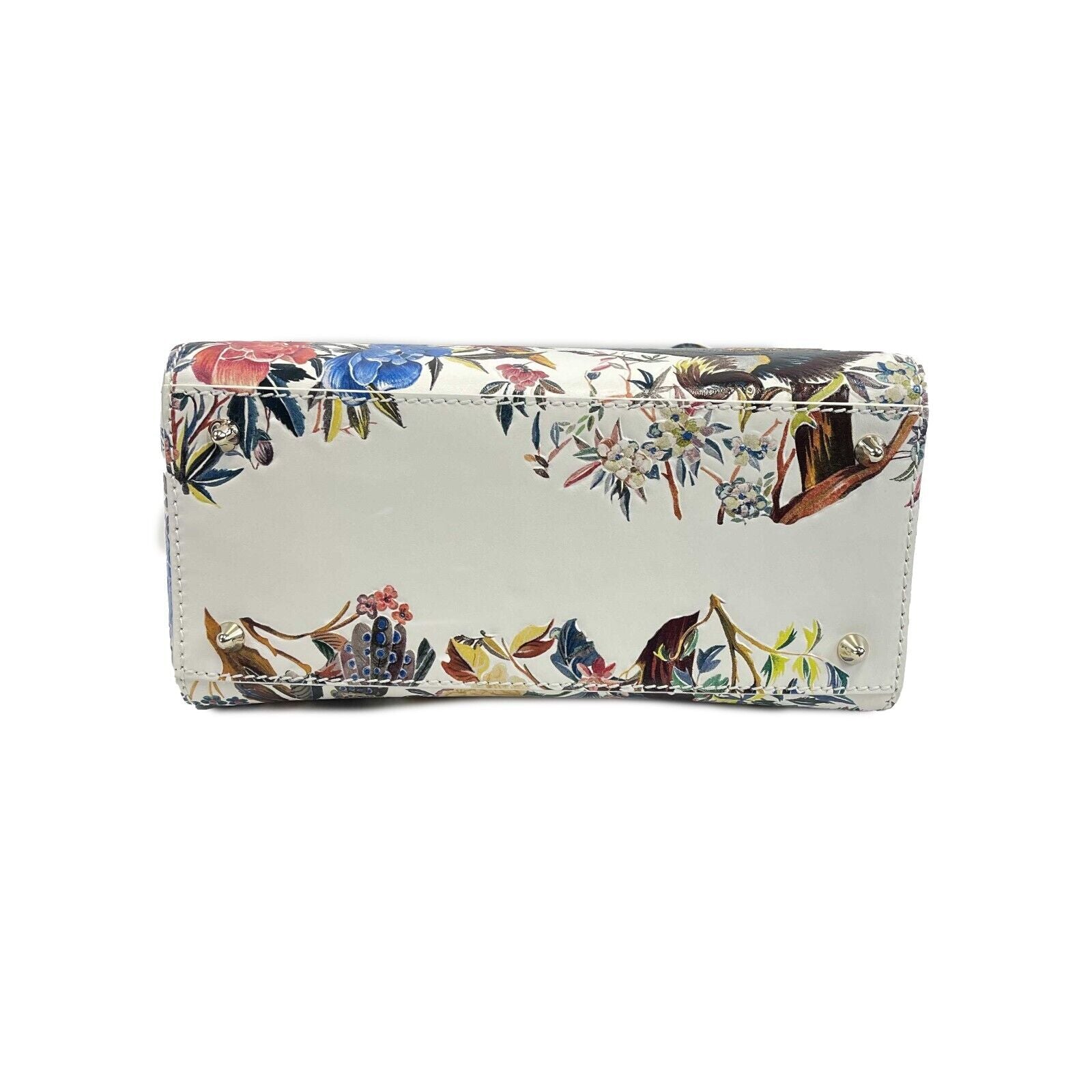 Dior Medium Lady Dior Handbag - Jardin D'Hiver Hand-Painted Leather Top Handle Bag with Adjustable Strap | Luxury Designer Purse for Women, Perfect for Parties, Weddings & Special Occasions