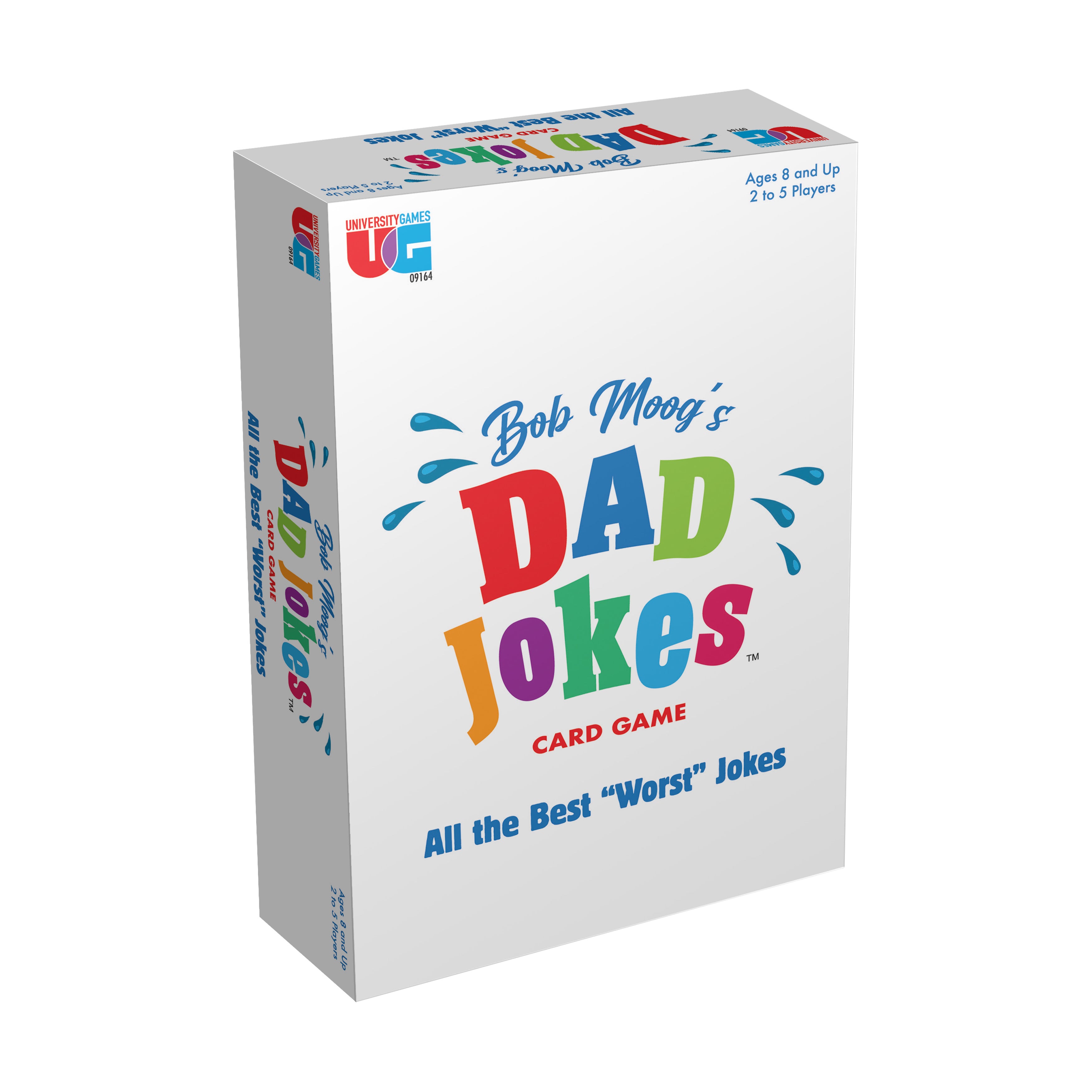 Bob Moog's Ultimate Dad Jokes Card Game - Fun Family Party Game for Adults & Teens - Perfect for Game Nights, Road Trips & Icebreaker Activities