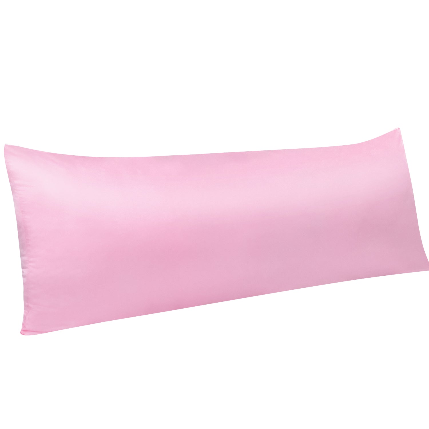 NTBAY Zippered Satin Body Pillowcase – Silky Smooth & Cooling Pillow Cover for Hot Sleepers | Perfect for Travel, Home & Dorm Use
