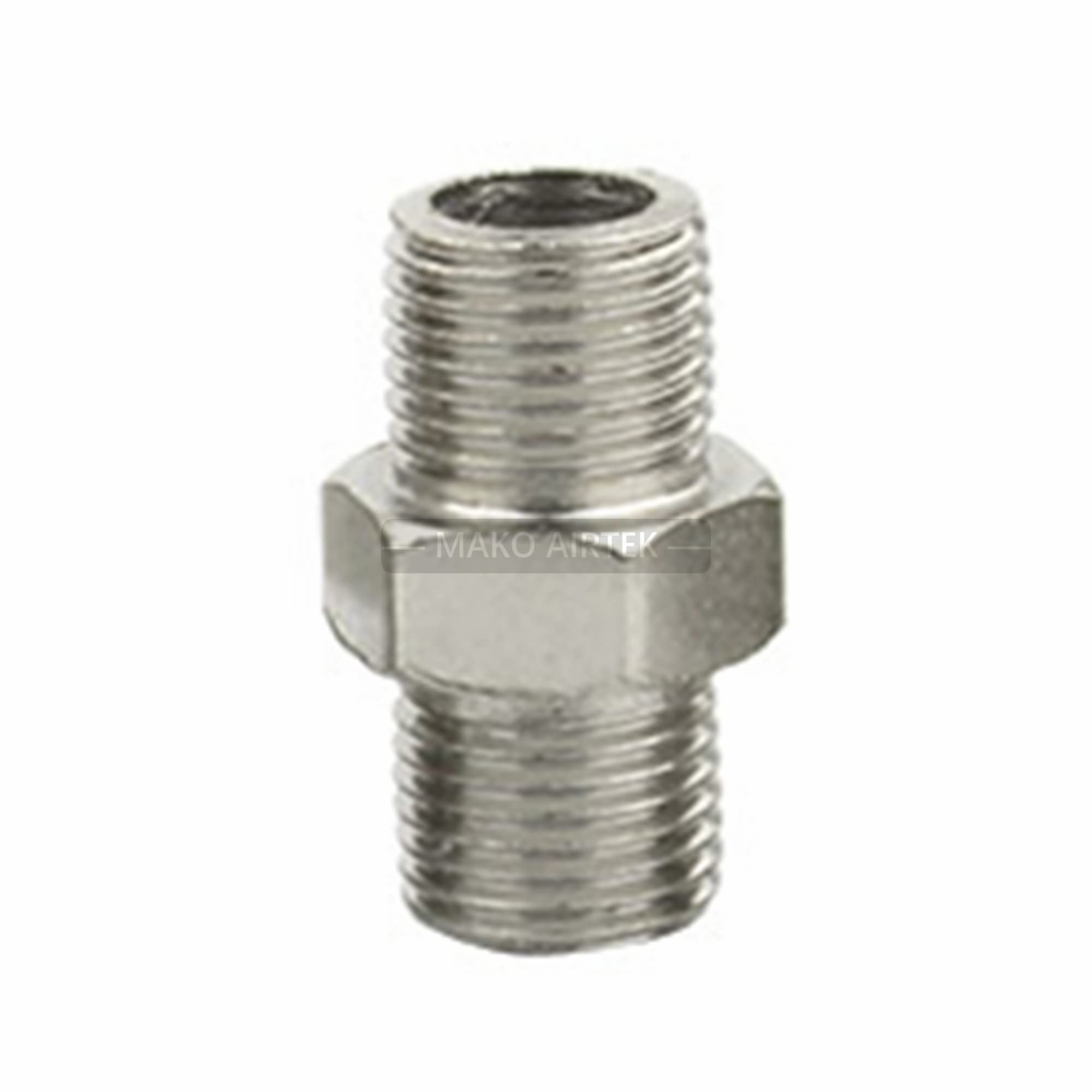 Atlas Copco Air Compressor Nipple Part (1079584029) - Replacement Spare for Industrial Air Tools & Pneumatic Systems