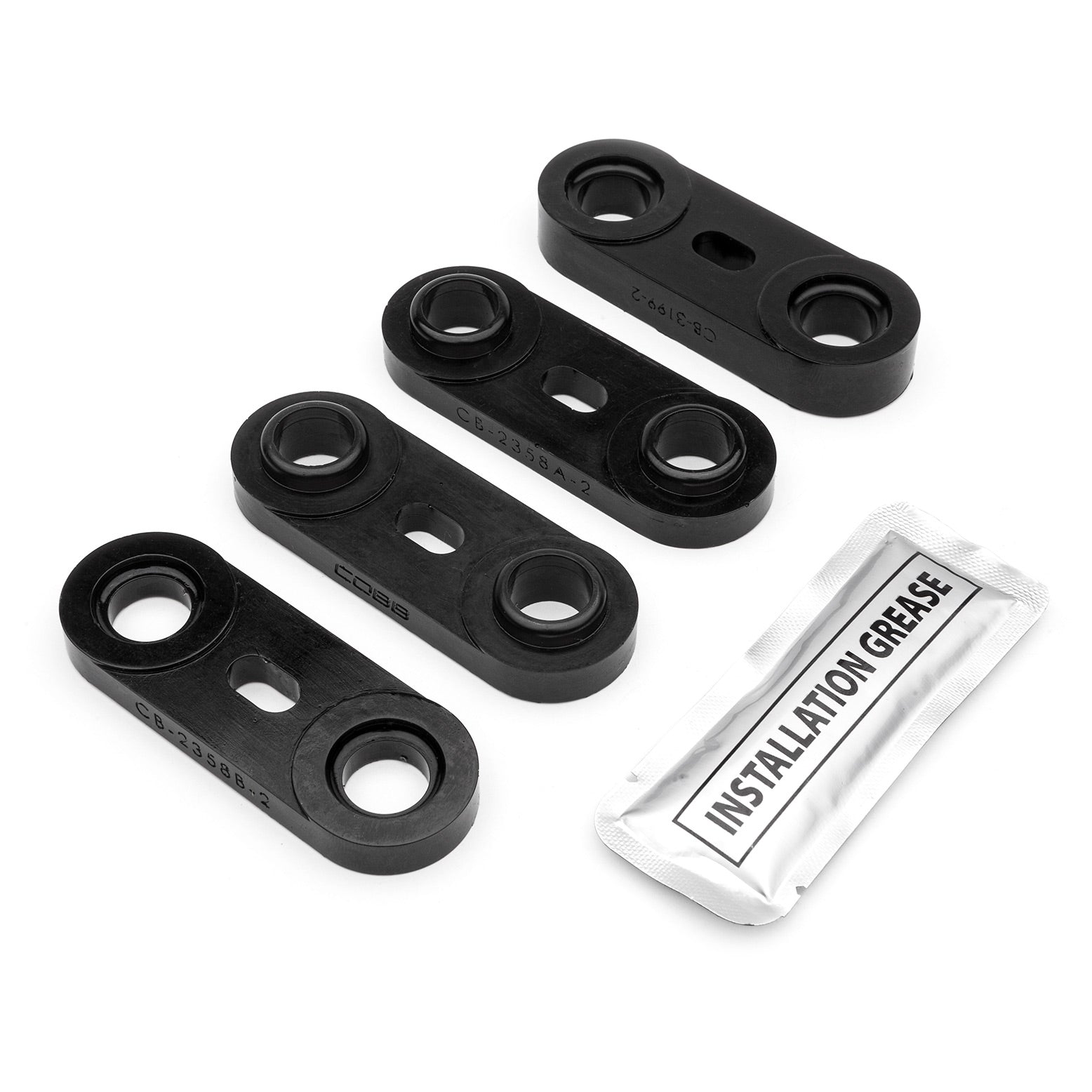 High-Performance Cobb Transmission Cross Member Bushing Kit for 2008-2021 Subaru WRX & STI - Improve Shifting & Reduce Vibration for Street & Track Racing