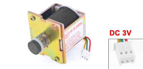 uxcell 3 Pin LPG Gas Water Heater Solenoid Valve DC 3V - Compatible with RV, Camper & Home Gas Systems