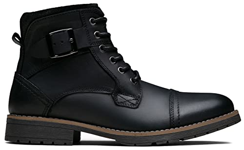 8203-genuine Leather-black