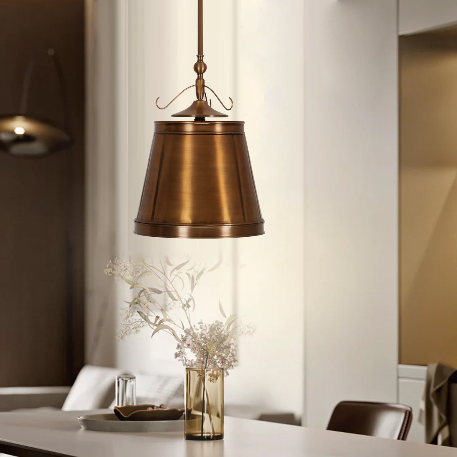 Lumley Pendant Lamp - Modern Hanging Light Fixture for Kitchen Island, Dining Room & Bedroom | Energy Efficient LED Ceiling Light