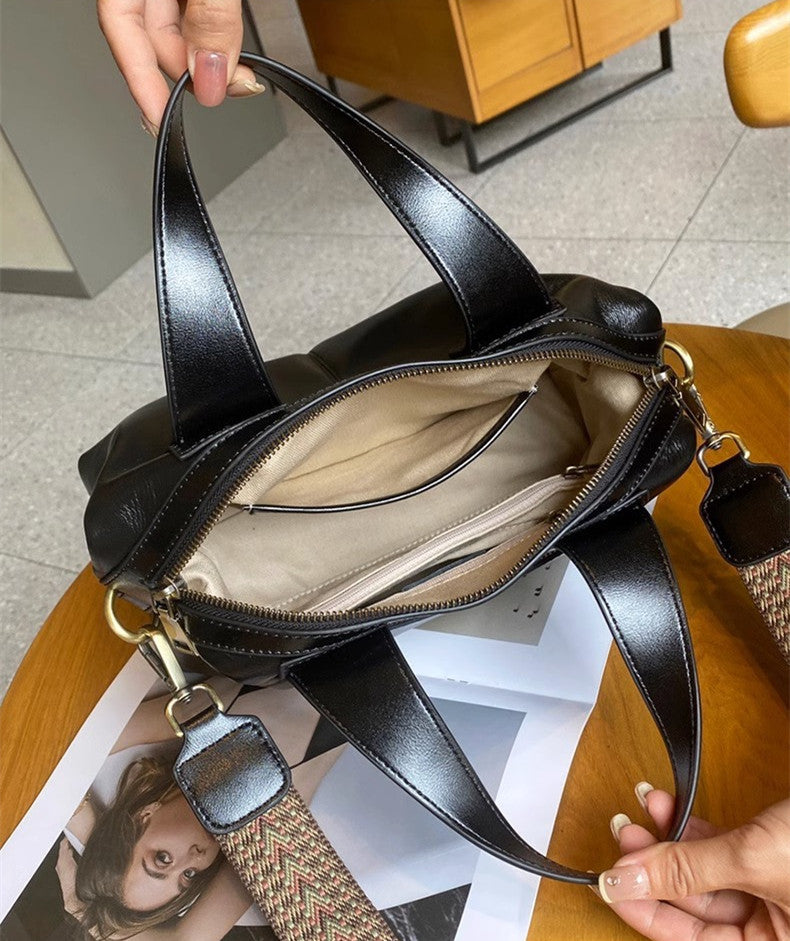 Stylish Genuine Leather Tote Bag for Women - Professional Work Bag with Multiple Pockets - Perfect for Office, Business Meetings & Daily Commute