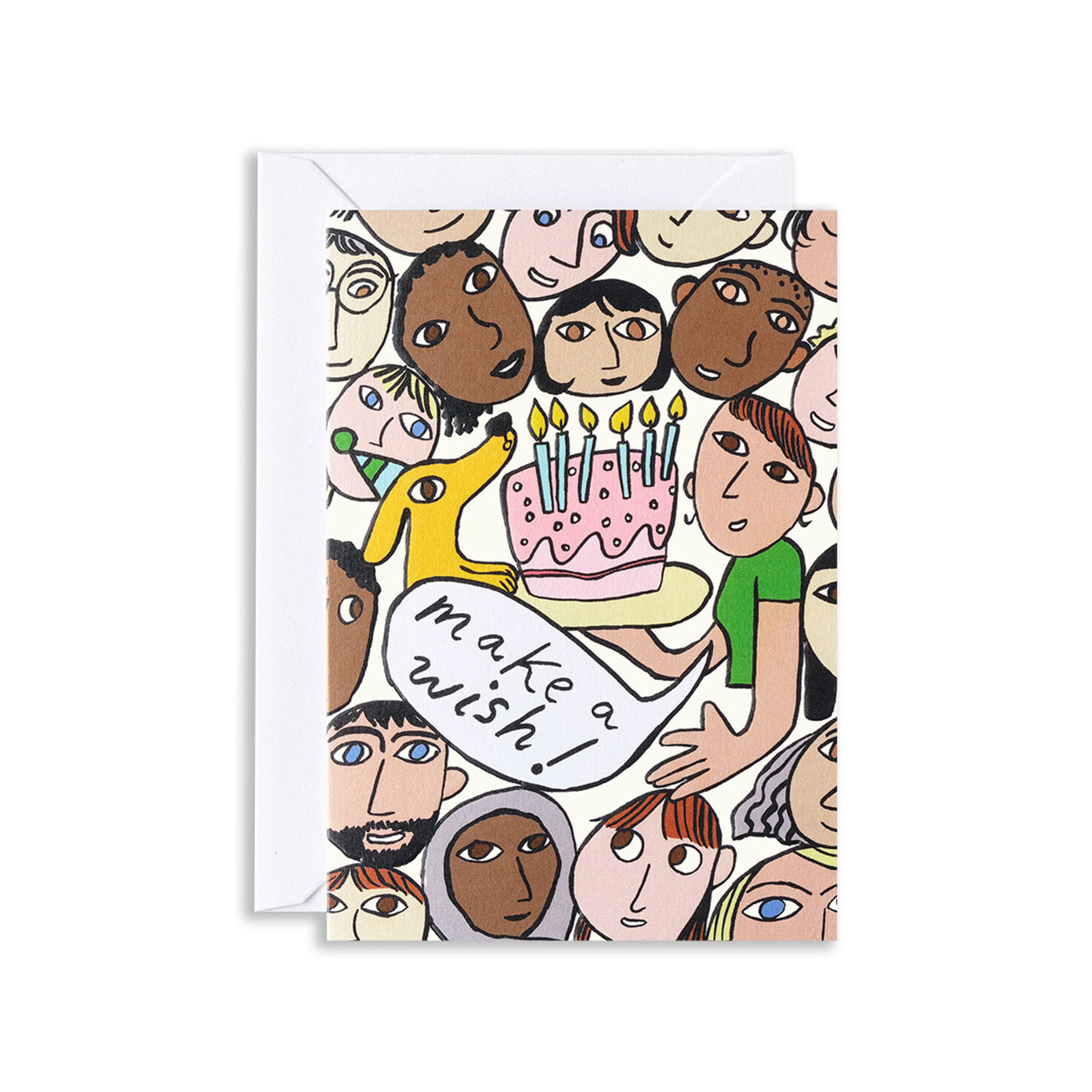 Make a Wish! Birthday Greeting Card - Elegant & Heartfelt Birthday Wishes for Friends & Family | Perfect for Birthdays, Anniversaries & Special Occasions