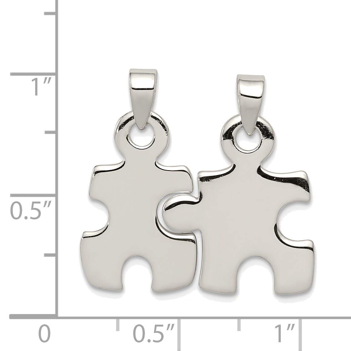 Sterling Silver Puzzle Pendant - Perfect for Gifts & Everyday Wear
