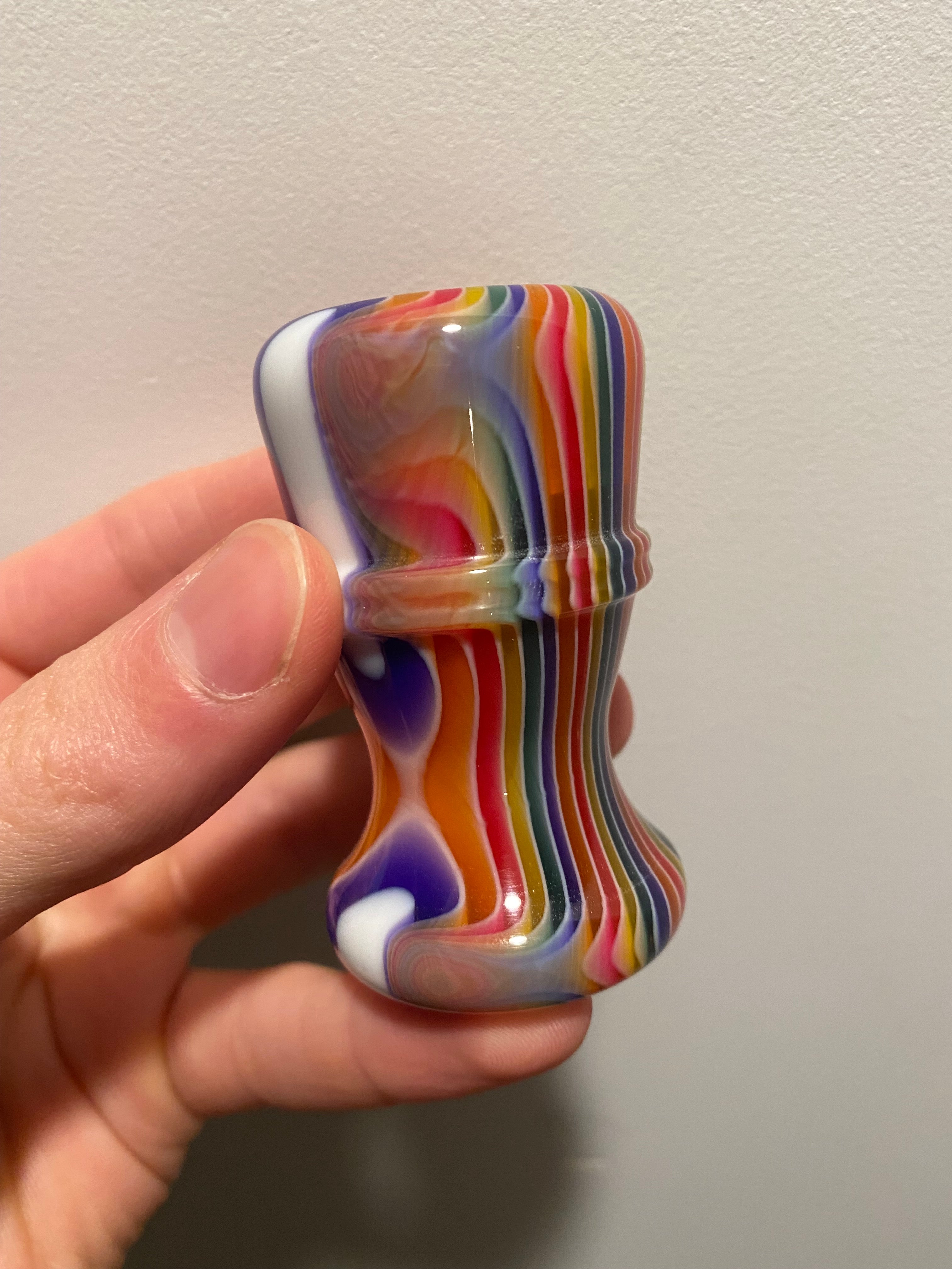 Handcrafted Candy Stripe Shaving Brush Handle - Fits 24mm & 26mm Knots - Premium Factory Second - Perfect for Wet Shaving & Grooming Gifts