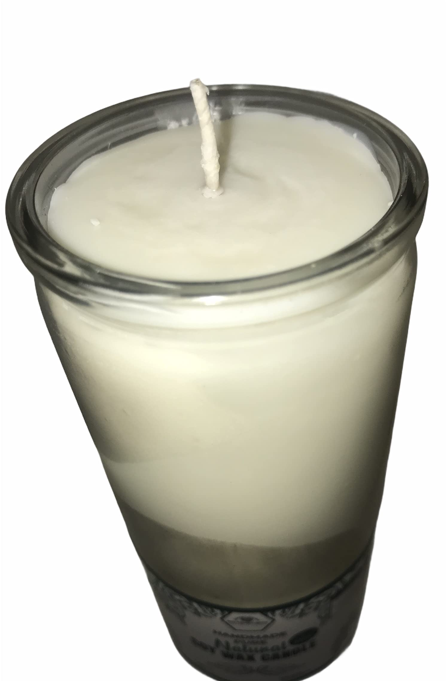 BearNaturalOrganics 7-Day Unscented Prayer Candle - All Natural Pure Organic Vegan Soy Wax Pillar Candle, 2x9 Inches, 12-Pack - Perfect for Meditation, Prayer & Spiritual Rituals