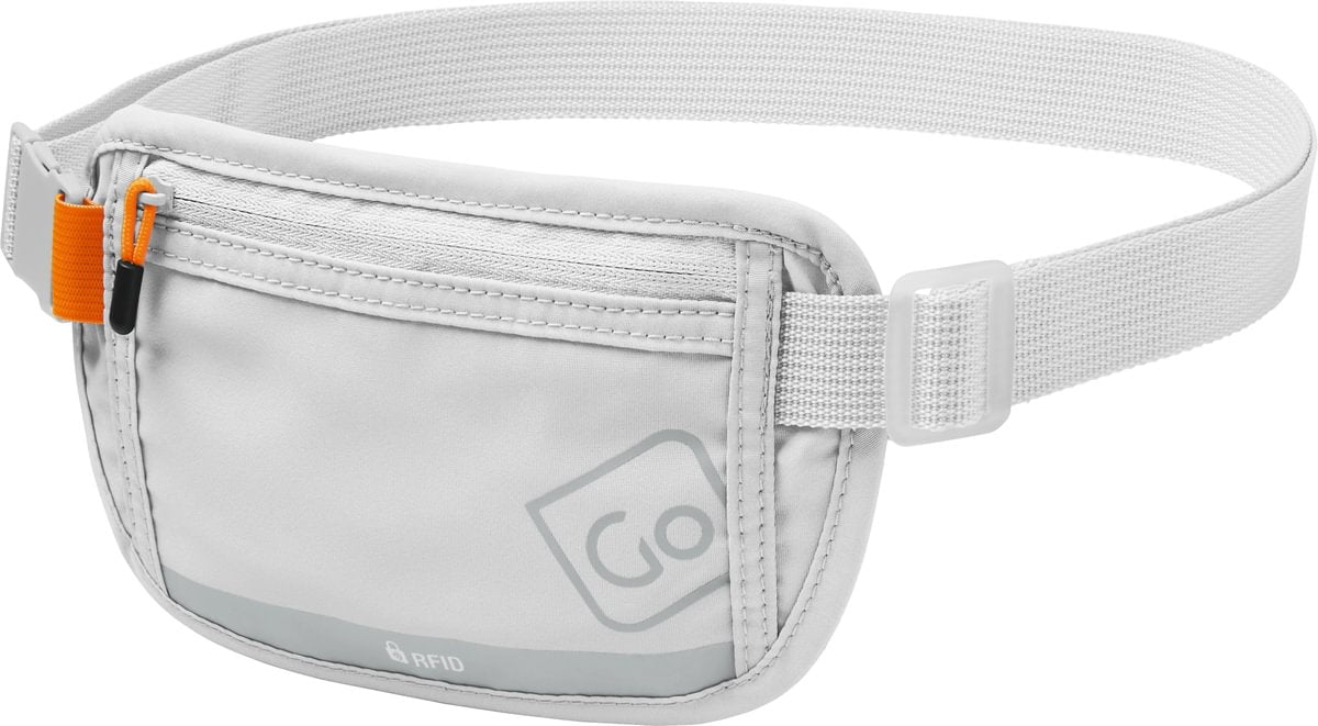 Go Travel RFID Waist Wallet - Secure Anti-Theft Money Belt for Travel, Running & Outdoor Activities | Slim Hidden Passport Holder with RFID Blocking Technology