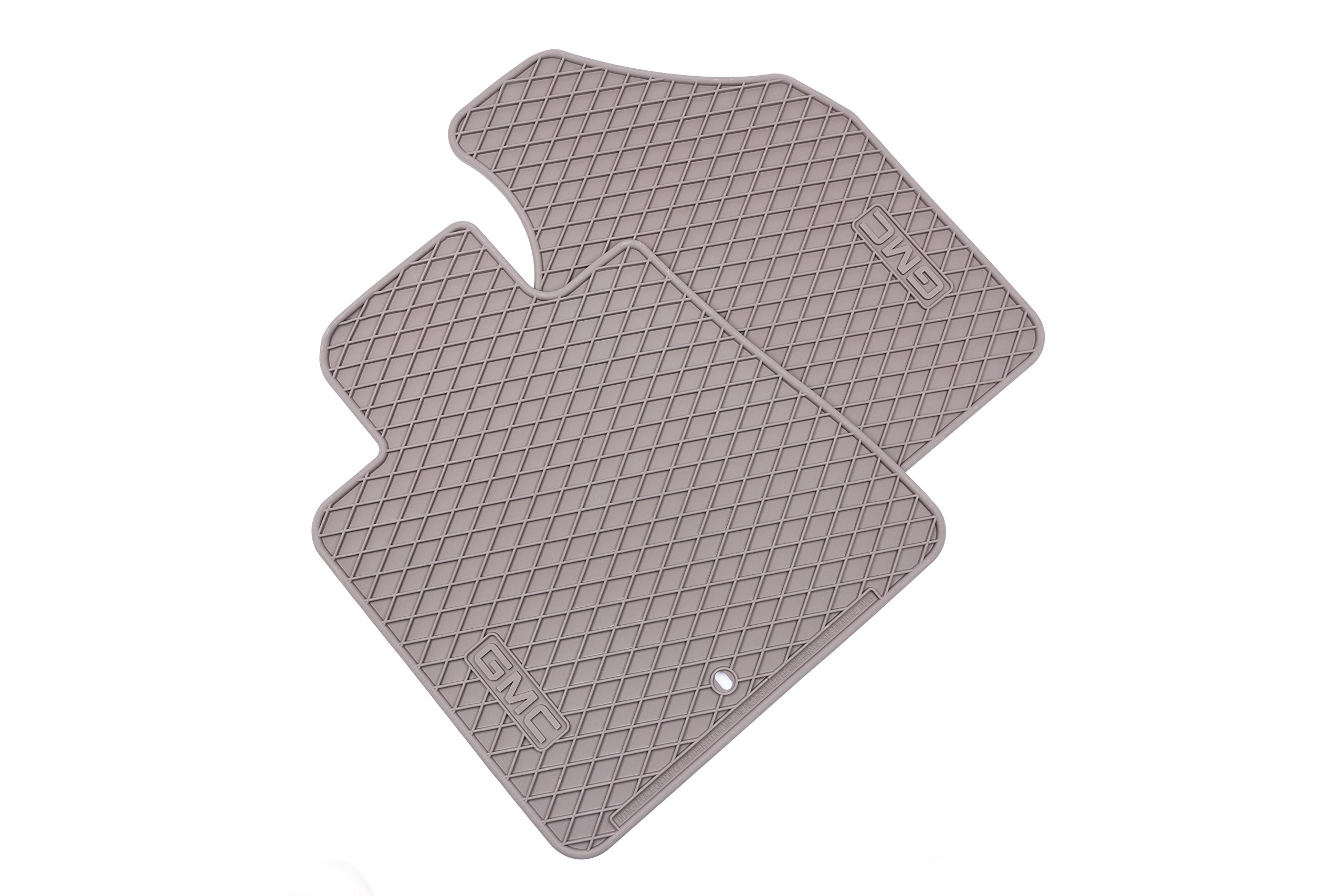 Premium All-Weather Floor Mats for GMC - Dune Color with Logo | Durable Car Protection