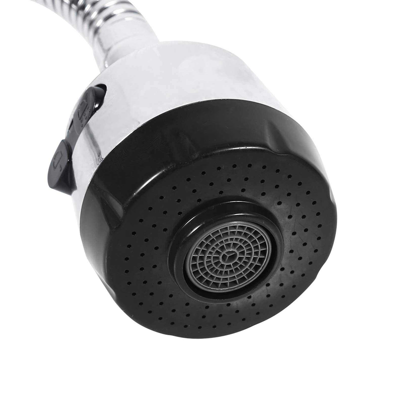 Universal Faucet Spout Replacement with Hose Threads, Kitchen Sink Sprayer Swivel Spout, Durable Tap Pipe Fittings for Single & Double Bowl Sinks - Perfect for Home & Commercial Kitchens