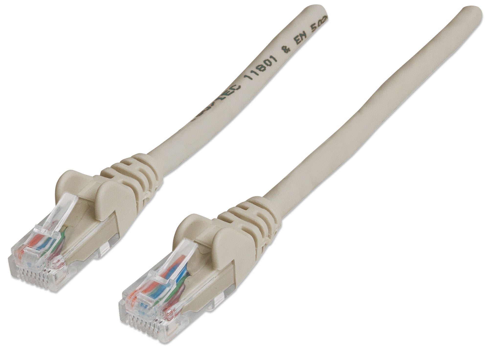 Cat6 Ethernet Cable 20m (65ft) - Snagless Booted RJ45 Network Patch Cable, Grey, U/UTP, CCA, PVC Jacket, Gold Plated Connectors - 1Gbps High-Speed Internet for Home/Office Networking, Gaming, Streaming & Smart Devices