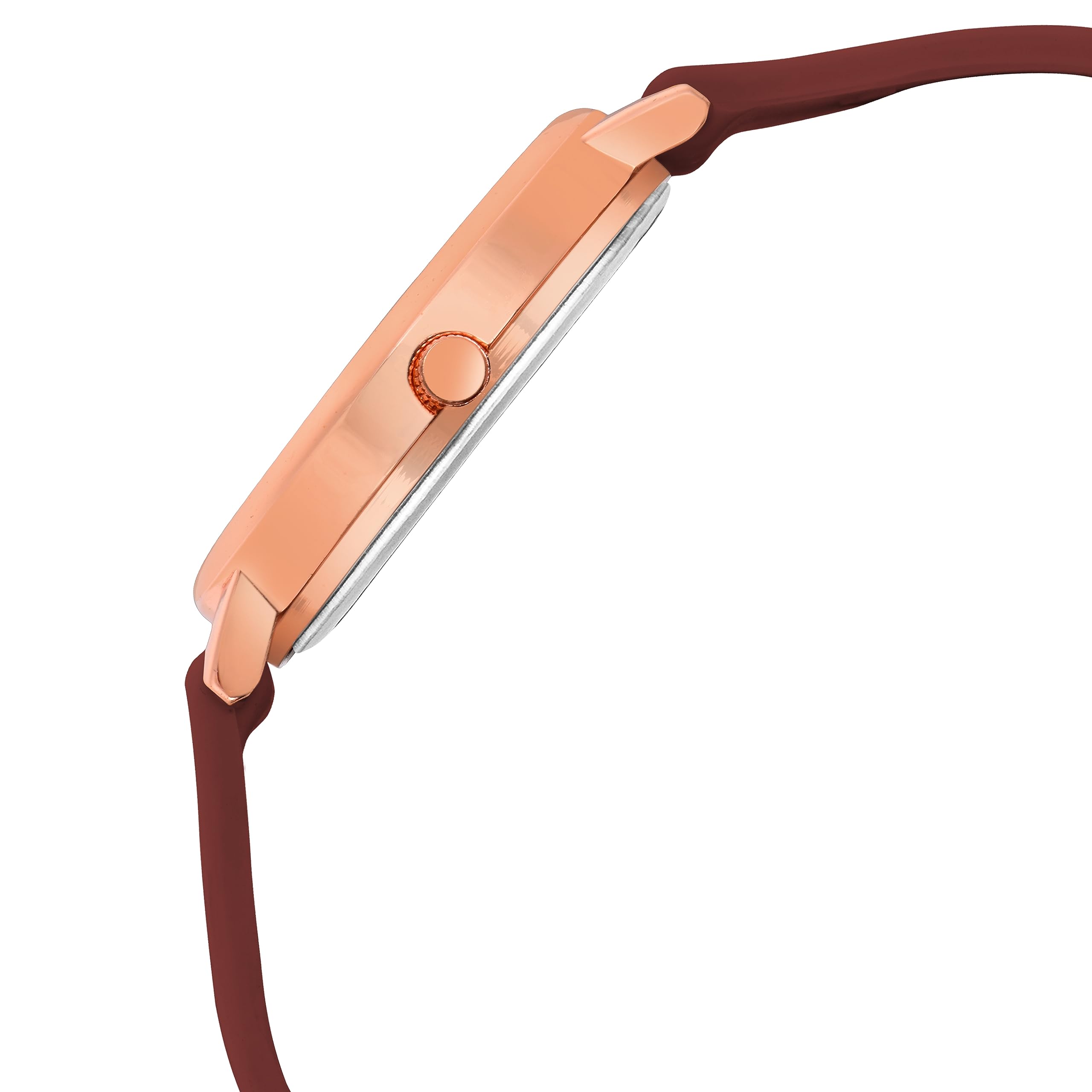 Elegant Women's Casual Watch - Round Dial & Silicone Strap - Perfect Gift for Girlfriend, Wife, or Her - Ideal for Everyday Wear, Office, and Special Occasions