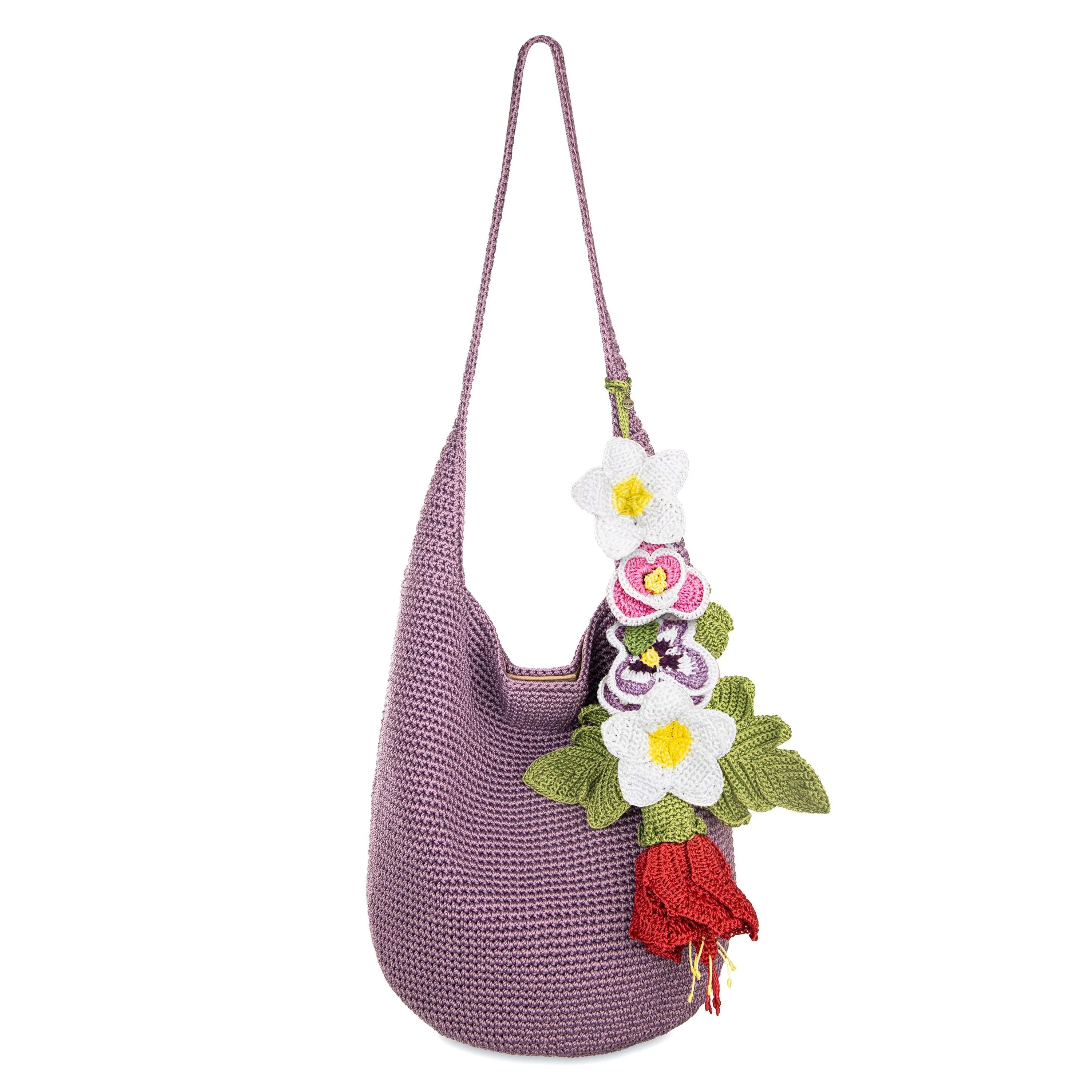 Hand Crochet - Heather Flowers