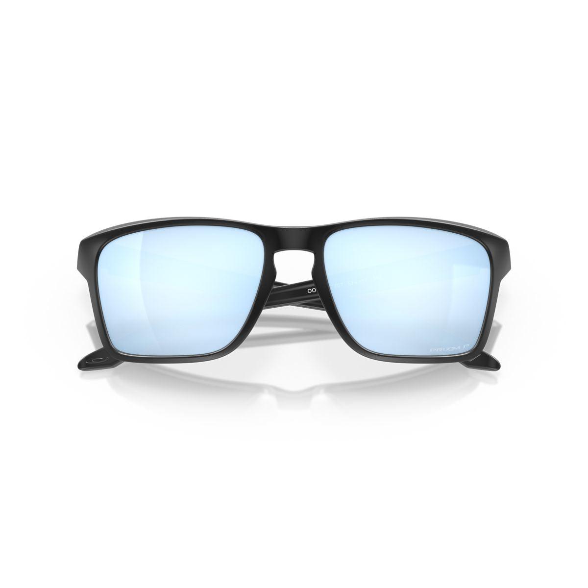 Oakley Sylas Matte Black/Prizm Deep Water Polarized Sunglasses 0OO9448 944817 - Perfect for Outdoor Sports, Driving & Beach Activities