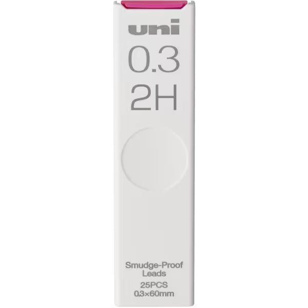 uni Mitsubishi Black Pencil Lead - 0.5mm HB Graphite Refills for Mechanical Pencils - Perfect for Writing, Drawing & Sketching in School, Office & Art Projects