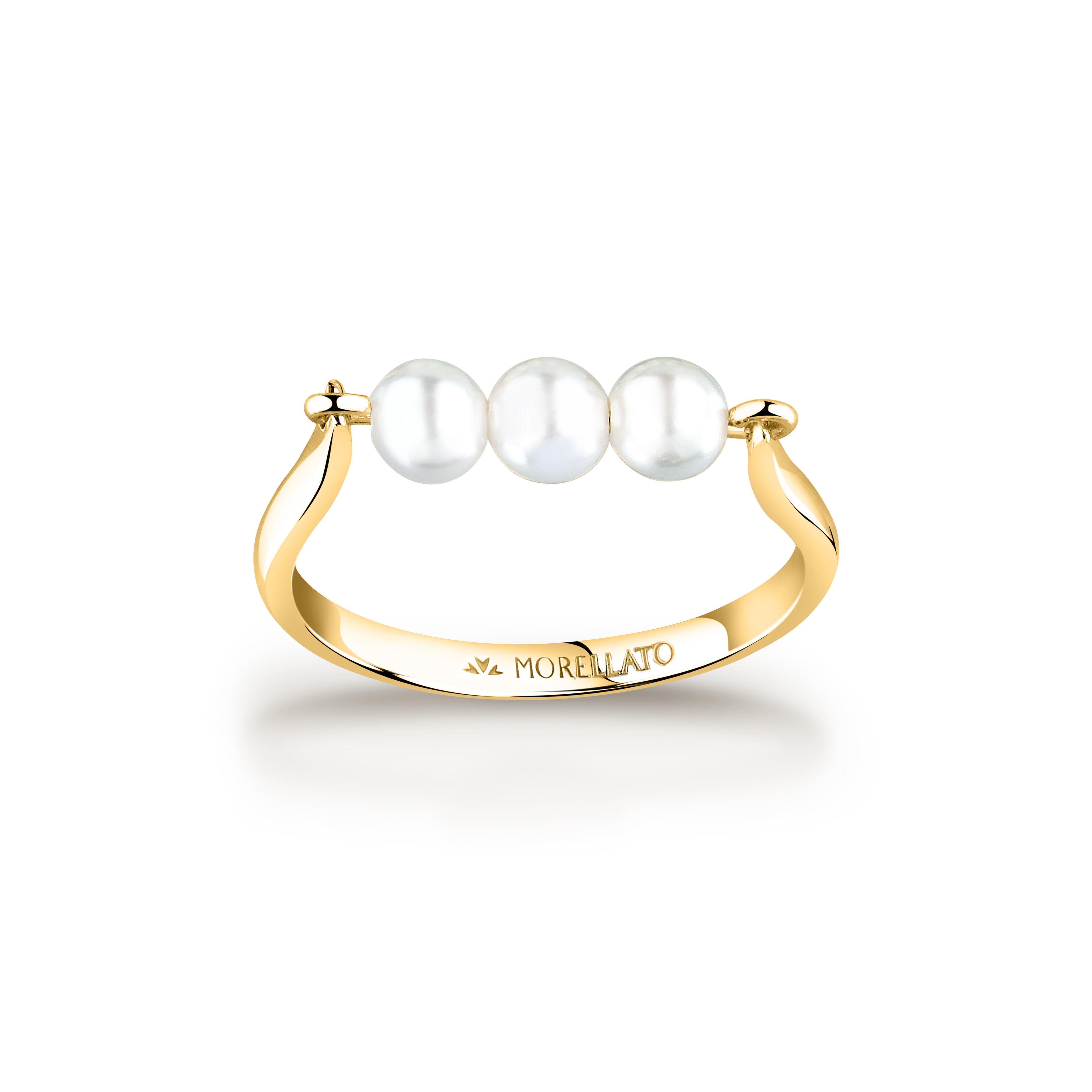 ANELLO DONNA MORELLATO PERLE CONTEMPORARY SAWM11012 - Elegant Women's Pearl Ring for Special Occasions & Evening Events