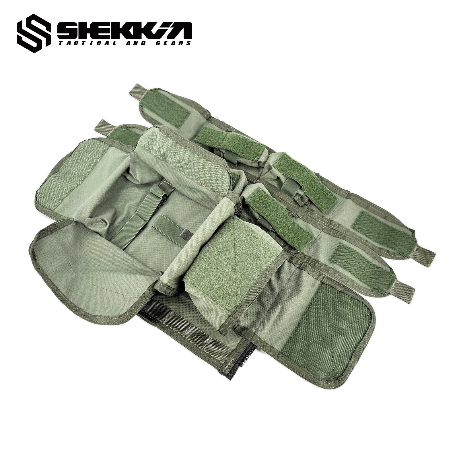 Pre MSA Paraclete Zip-On Assault Back Panel - Tactical Military Gear for Outdoor Adventures & Airsoft Games