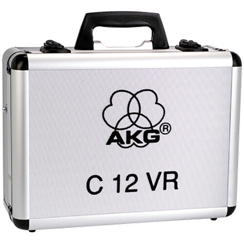 AKG C12 VR Reference Multi-Pattern Tube Condenser Microphone - Professional Studio Recording for Vocals, Instruments & Podcasting
